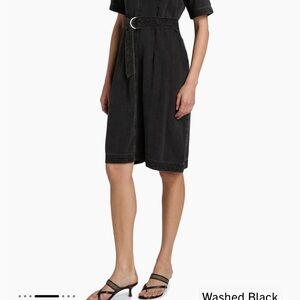 NWT - Rails - Mavis Belted Denim Knee-Length Dress